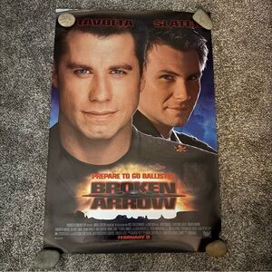 Broken Arrow Original 27 X 40 Theatrical Movie Poster